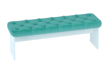 Пуф Тифани кенди / белый